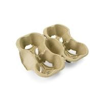 ราคา 50 ชิ้น ถาดวางแก้วแบบฉีก ถาดวางแก้ว 4ช่อง แยกออกได้เป็น 2ช่อง ถาดใส่แก้วพลาสติกและแก้วกระดาษ (21148715580)