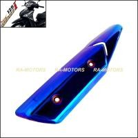 ราคา B กันร้อนท่อ มีหลายสีให้เลือก สำหรับ ปลายท่อ เวฟ125i ปลาวาฬ ปี 2012 2017 กันร้อน ปลาวาฬ น้ำเงิน กันร้อน ปลาวาฬ รุ้ง กันร้อน ปลาวาฬ ไทเท (17428838445)