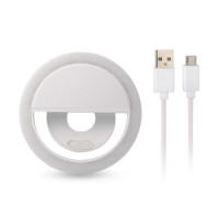 ราคา ขนาดเล็กชาร์ตไฟได้28 LED สำหรับที่หนีบกล้องแต่งหน้าโทรศัพท์มือถือสมาร์ทโฟนแหวนไฟ Selfie สำหรับแผ่นรองคอมพิวเตอร์โทรศัพท์มือถือ (21100146950)