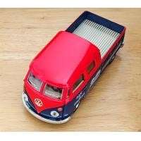 ราคา โมเดลรถตู้ 1963 Volkswagen Bus Double cab Pickup รถโฟล์คตู้กระบะ พิมพ์ลาย (21086444482)