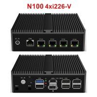 ราคา ใหม่ PfSense Firewall N5105 Router 4x Intel I225 V B3 2 5G LAN 4XUSB HDMI2 0 2xDDR4 NVMe Fanless Mini PC OPNsense PVE ESXi (19444339489)