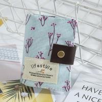 ราคา LALA MP ร้านไทย QBX52 กระเป๋าสตางค์ กระเป๋าใส่บัตรเครดิต ผ้าแคนวาส ลายดอกไม้ 20 ช่อง (21212233023)