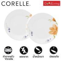 ราคา Corelle Begonia จานอาหาร จานแก้ว ขนาด 10 นิ้ว 25 5 cm จำนวน 2 ชิ้น C 03 110 BGN 2 (8843021151)