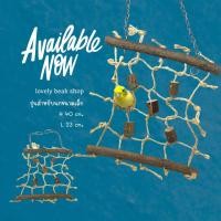 ราคา ตาข่ายปีนป่าย ของเล่นนก เชือกตาข่ายปีนป่าย ของเล่นนกแก้วขนาดเล็ก กลาง อุปกรณ์ตกแต่งกรงนก ฟอพัส ค๊อกคาเทล คอนัวร์ (19706233292)