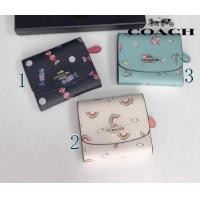 ราคา Coachกระเป๋าสตางค์ใบสั้นแฟชั่นสำหรับผู้หญิงTri Foldกระเป๋าสตางค์ที่วางกระป๋องเปลี่ยนรูปแบบน่ารัก73479 (5355912244)