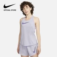 ราคา Nike Womens One Dri Fit Swoosh HBR Tank Tee Oxygen Purple (18690238535)