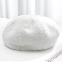 ราคา หมวกเบเร่ต์ขน Beret เบเร่ต์ หมวกน่ารัก พร้อมส่ง (18945826050)