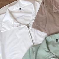 ราคา เสื้อเชิ้ตคอปก ทรงครอปเอวลอยนิดๆ ซิปรูปดาว รูดได้ทั้งบนและล่าง (21304764892)
