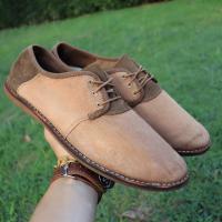 ราคา ส่งฟรี 9Us 27cm 42 5eu Timberland Mens Earthkeepers Levenia Fabric Leather Oxford Shoes Pre owned Authentic (20871307270)