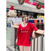 ราคา มินิเดรส OVER SIZE สกรีนลายงานตามกระแส (21077052105)