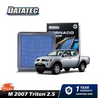 ราคา กรองอากาศ MITSUBISHI TRITON 2 5L PAJERO SPORT 2 5L ปี2007 2014 DATATEC TORNADO AIR FILTER (13926554372)