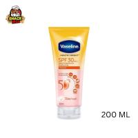 ราคา Vaseline healthy bright SPF30 PA โลชั่น กันแดด วาสลีน เฮลธี้ ไบร์ท ครีมทาผิว 200 ml (21335055421)