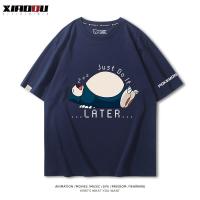 ราคา เสื้อยืดแขนสั้น ผ้าฝ้ายแท้ พิมพ์ลายโปเกม่อน ทรงหลวม แฟชั่นฤดูร้อน สําหรับผู้ชาย แฟชั่นแขนสั้นผ้าฝ้าย (19648633329)