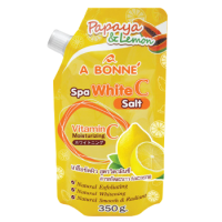 ราคา A Bonne เอ บอนเน่ เกลือสปาขัดผิว สูตรน้ำนม สครับผิวกาย ขัดผิว ผิวออร่า เกลือนมผสม Vitamin C Yoghurt 3สูตร 350กรัม (19997996663)