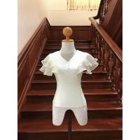 ราคา รหัส จ11 เสื้อไหม4เส้น คอวี แขนระบายไหมลูกแก้ว 2ชั้น อัดผ้ากาวทุกตัว (20914818229)