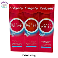 ราคา คอลเกต อ๊อฟติค ไวท์ Colgate Optic White ยาสีฟันคอลเกต ยาสีฟันขาว 100 กรัม 1หลอด 6หลอด Volcanic Exfoliating (20682805351)
