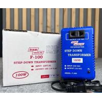 ราคา เครื่องแปลงไฟ 220V เป็น 110V สยามนีออน F100 SIAMNEON F 100 เครื่องแปลงไฟ100V STEP DOWN F 100 หม้อแปลงไฟ110V (12282197538)