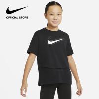 ราคา Nike Girls Dry Trophy Tee Black (20473009551)