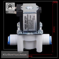 ราคา HITN 1PC Inlet Solenoid valve 12V 24V PURE Water Machine เครื่องกรองน้ำ (20680505434)