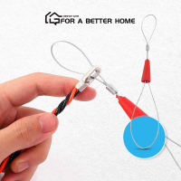 ราคา ลวดคล้องสายสำหรับ Fish Tape ลวดร้อยท่อ Wire Puller Lead Cable 1 เส้น สำหรับงานไฟฟ้า เดินท่อร้อยสายไฟในท่อ (20413004694)