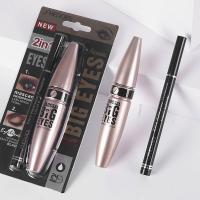 ราคา มาสคาร่าและอายไลเนอร์ชุดกันน้ำติดทนนาน 10ml Lash มาสคาร่าและปากกาอายไลเนอร์สำหรับแต่งหน้า Eye (20805348665)