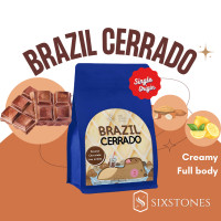 ราคา บราซิล เซอราโด คั่วกลาง เหมาะกับกาแฟนม กาแฟดำ กาแฟดริป กาแฟคั่วใหม่ทุกถุง ซิกซ์สโตนส์ (20594469689)