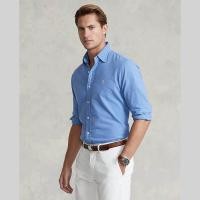 ราคา Sale Polo Ralph Lauren SHIRT เสื้อเชิ้ต รุ่น MNPOWOV16821533 สี 430 BRIGHT BLUE 430 (12240079957)