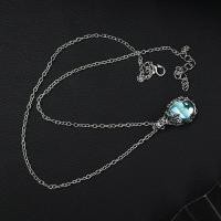 ราคา สร้อยคอจี้อัญมณีคริสตัลเทียมประดับอัญมณีหวายผู้หญิงสร้อยคอหินหยดน้ำสำหรับผู้หญิง (19873655284)