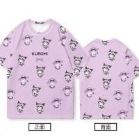 ราคา Sanrio Kuromi เสื้อยืดคอสเพลย์แขนสั้นพิมพ์ลาย3D ทำนองเพลงเครื่องแต่งกายวันฮาโลวีน (19690550139)