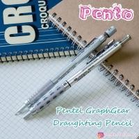 ราคา ดินสอกดเขียนแบบ เพนเทล pentel รุ่น GraphGear 500 และ GraphGear 1000 (443813404)
