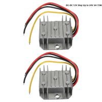 ราคา DC DC 12V Step Up to 24V 3A 72W Car Power Converter Regulator (18659894021)