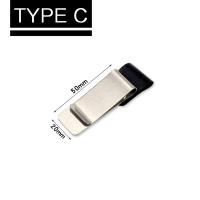 ราคา Stonego คลิปหนีบกระดาษสมุดโน้ตทำมือทำจากหนังทองเหลืองคลิปที่วางปากกากระดาษสมุดโน้ตสมุดบันทึก (20265830728)