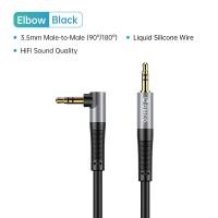 ราคา สาย Aux ไนลอนถัก3 5มม ORICO 3 3ft 1Mเสียง Hi Fi อะแดปเตอร์อินพุตเสียงตัวผู้ไปยังตัวผู้สายเอยูเอ็กซ์สำหรับหูฟังรถยนต์สเตอริโอในบ้านลำโพง iPhone iPadIPodEcho และอื่นๆ สีดำ (18911803460)