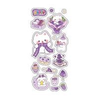 ราคา สติ๊กเกอร์น่ารัก สติ๊กเกอร์ PVC สติ๊กเกอร์ใส ติดแก้วน้ำ ติดเคส โน๊ตบุ๊คตกแต่ง สติ๊กเกอร์ตกแต่งสมุด (20341294997)