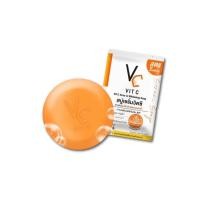ราคา สบู่เซรั่มวิตซี สบู่วิตซี น้องฉัตร Vit C Ance Whitening soap 30 กรัม (21195432053)