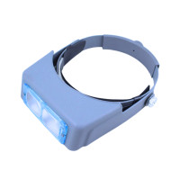 ราคา แว่นอ่านหนังสือ แว่นขยายแบบสวมหัว โรโบคอป Robocop มี 4 เลนส์ (21062451316)