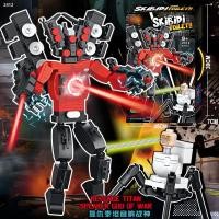 ราคา Spot next day delivery Titan Audio คนทีวีคน VS ห้องน้ำคนบล็อกอาคารเด็กบล็อกอาคารประกอบของเล่น THA2951 (20978136856)