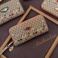 ราคา กระเป๋าสตางค์ แบรนด์ Aisikadan แท้ 100 มีสายคล้องมือ พร้อมกล่องแบรนด์ กระเป๋าสตางค์ซิปรอบ กระเป๋าสตางค์ใบยาว A2 P1 (18014015411)