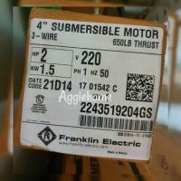 ราคา Franklin มอเตอร์ซับเมิร์ส เฉพาะมอเตอร์ ไฟ 220V ปั๊มบาดาล แท้ 100 มอเตอร์ บาดาล ส่งเคอรี่ (17061339328)
