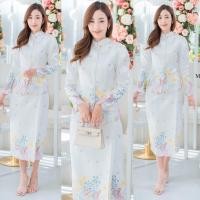 ราคา ชุดจิตรลดาผ้าไหมทอ ใส่ไปงานบุญ งานบวช งานแต่งงาน (19762043909)