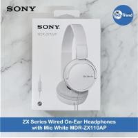 ราคา Sony ZX Series Wired On Ear Headphones with Mic MDR ZX110AP โซนี่ หูฟังแบบครอบหู มีสาย พร้อมไมโครโฟน (20744276941)