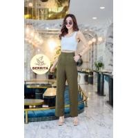 ราคา ต้อนรับซัมเมอร์กับกางเกงขายาวผ้าลินิน เอวสูงขากระบอกกลางทรงสวยกำลังดีใส่แล้วพรางหุ่นสุดๆ ดีเทลซิปหน้าตะขอหน้า เนื้อผ้าใส่สบายไม่บาง พร้อมสีน่ารักให้เลือกหลายสี แมทช์กับอะไรก็สวย ห้ามพลาดเลยค่า (213105