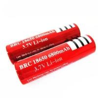 ราคา ถ่านชาร์จ 18650 3 7V 6800 mAh 2 ก้อน (21285679748)