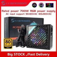 ราคา T f skywindintl 700W 750W 80 Plus Gold ATX เครื่องสำรองไฟคอมพิวเตอร์90 264V แหล่งพีซีสำหรับเล่นเกม (21170479888)