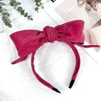 ราคา ที่คาดผมโบว์ใหญ่ ดัดได้ สีสวย น่ารักมาก ที่คาดผม (12087168858)