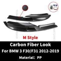 ราคา M สไตล์ Deflector Body Kit ด้านหน้ากันชน Lip Chin Guard สำหรับ BMW F30 F31 328i 340i 330i 3 Series 2012 2019 Sport Edition (15122346845)