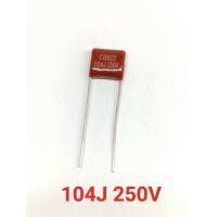 ราคา 1ชิ้น C104 2A104j 2E104J ไมล่า ไมลาร์ C mylar คาปาซิเตอร์ 0 1UF 100NF (20691623028)