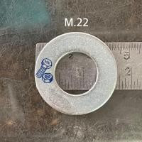 ราคา แหวนอีแปะ แหวนรองน็อต เหล็กชุบขาว รูใน M 12 14 16 18 20 22 แพคถุง 100ตัว (19432692137)