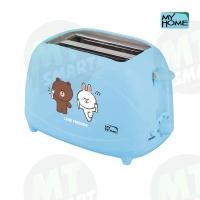 ราคา MY HOME เครื่องปิ้งขนมปัง LINE FRIENDS รุ่น TL123 BL (20583469807)