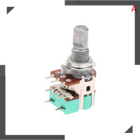 ราคา WonderfulBuyinge H120 STEREO Channel พร้อม SWITCH A50K A10K 15mm Half SHAFT Volume Potentiometer Double Potentiometer (20421128610)